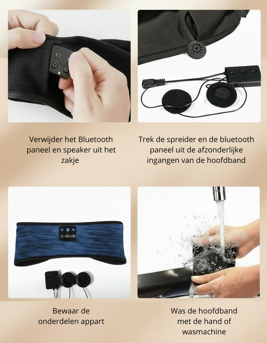 Soundband Plus- Ervaar Ultiem Comfort & Ontspanning
