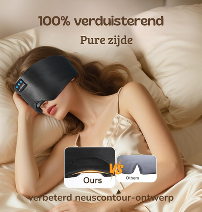 Premium Silk Relax Mask - Voor diepe, ongestoorde ontspanning