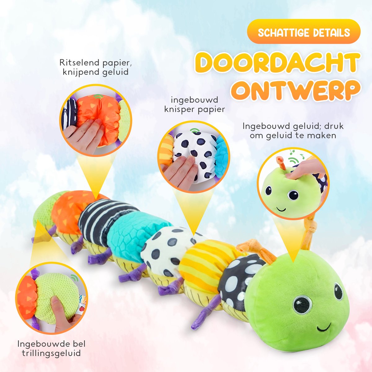 Remi de Rups - Muzikale Rammelrups - Educatief & Speels