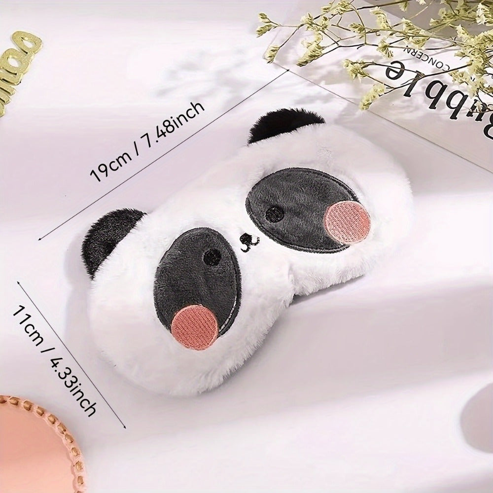 Panda slaapmasker voor kinderen - zacht & comfortabel voor een heerlijke nachtrust