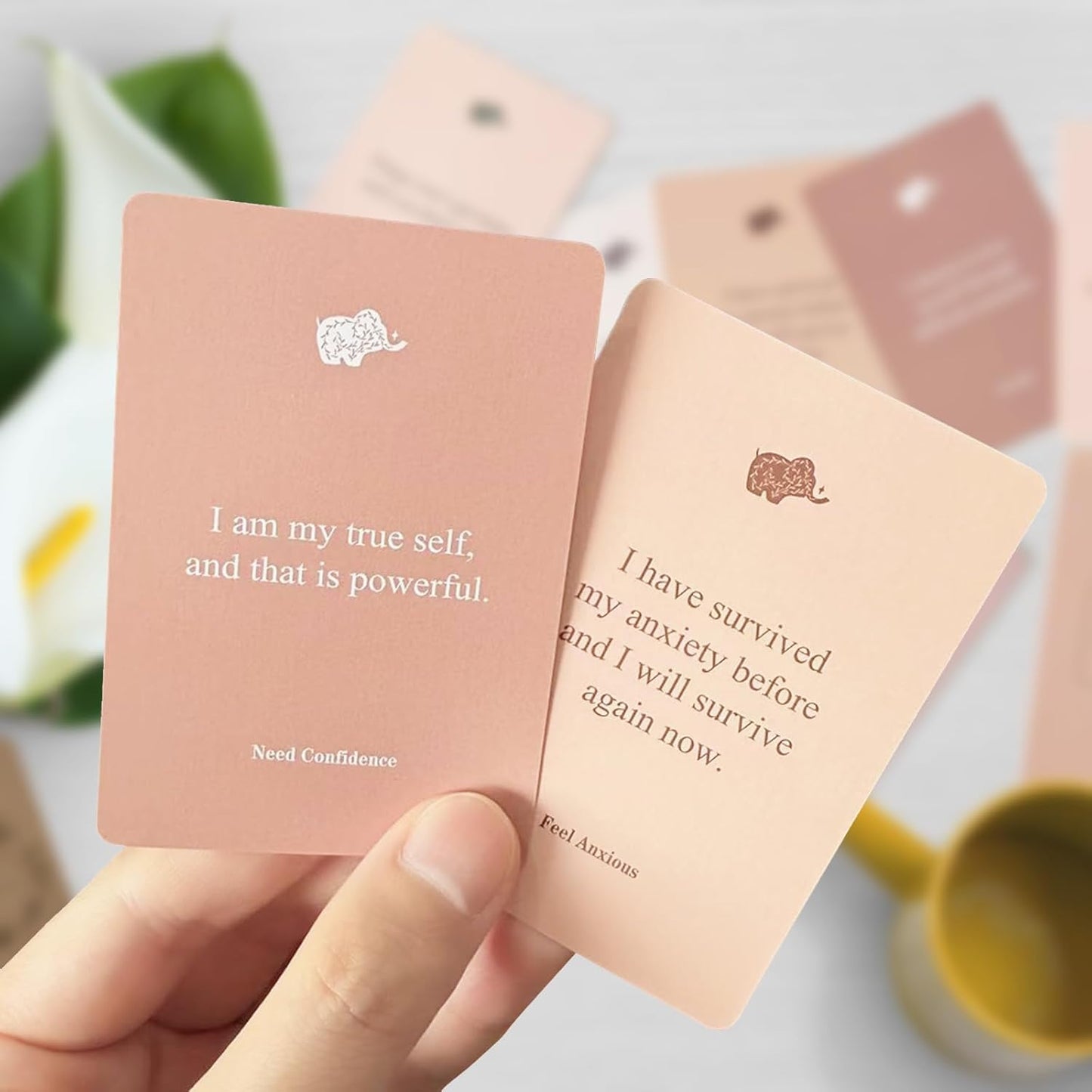 120 Yoga & Meditatie Affirmatie Kaarten - Dagelijkse Mindfulness & Innerlijke Rust