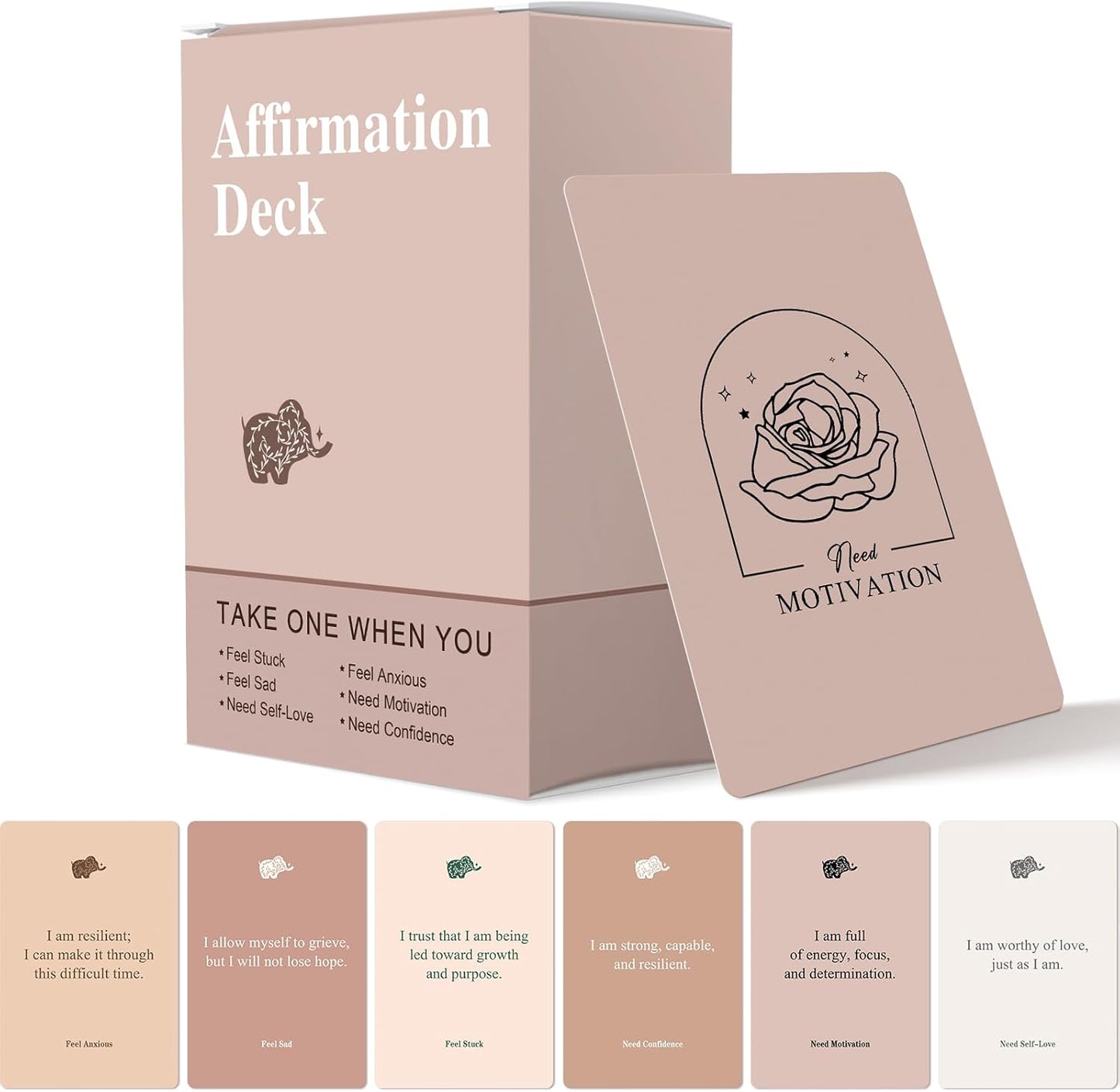 120 Yoga & Meditatie Affirmatie Kaarten - Dagelijkse Mindfulness & Innerlijke Rust