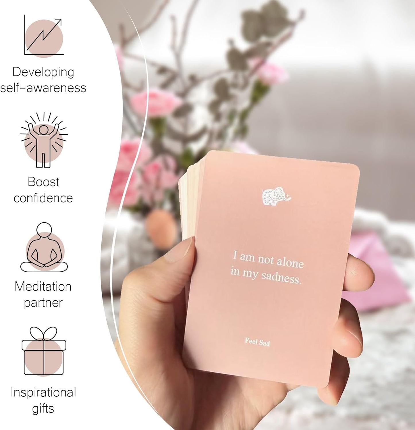 120 Yoga & Meditatie Affirmatie Kaarten - Dagelijkse Mindfulness & Innerlijke Rust