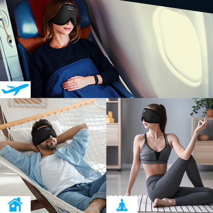 SoundMask - Bluetooth oogmasker met white noise