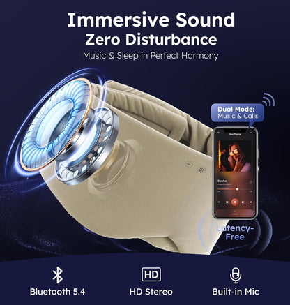 Slaapmasker Luxe - Koeling & HD Audio