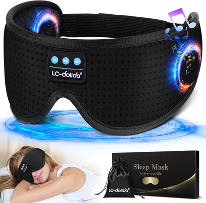 SoundMask - Bluetooth oogmasker met white noise