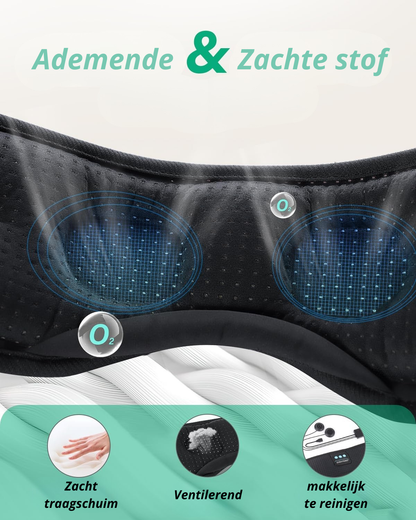 SoundMask - Bluetooth oogmasker met white noise
