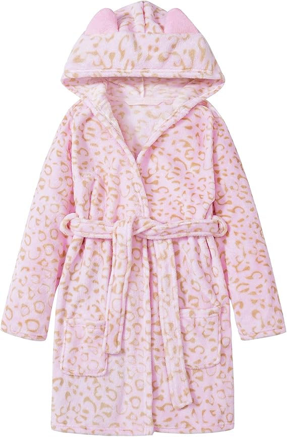 Kinderbadjas met Capuchon - Zachte Badjas voor Kinderen en Tieners
