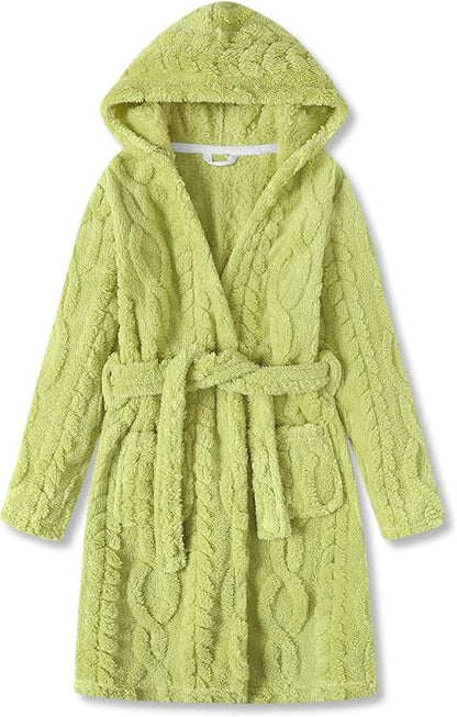 Kinderbadjas met Capuchon - Zachte Badjas voor Kinderen en Tieners