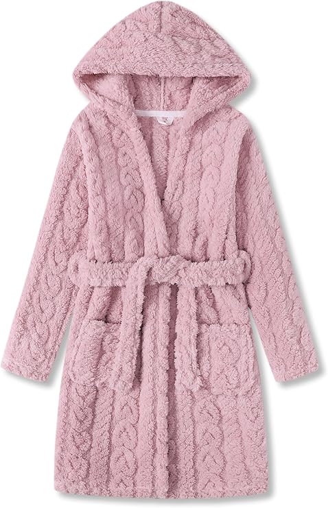 Kinderbadjas met Capuchon - Zachte Badjas voor Kinderen en Tieners