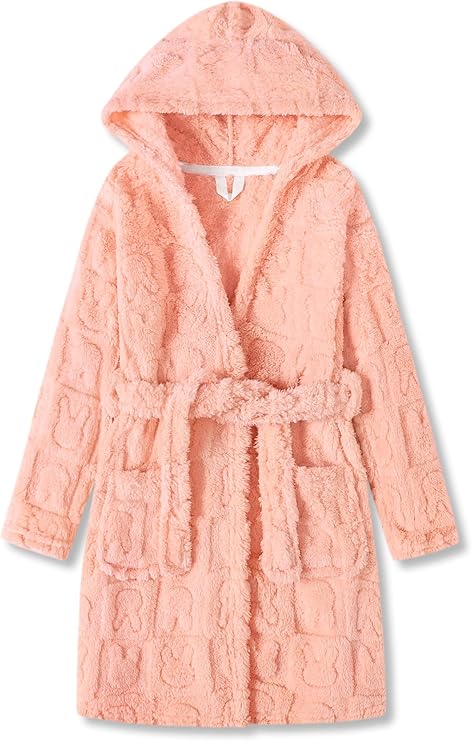Kinderbadjas met Capuchon - Zachte Badjas voor Kinderen en Tieners