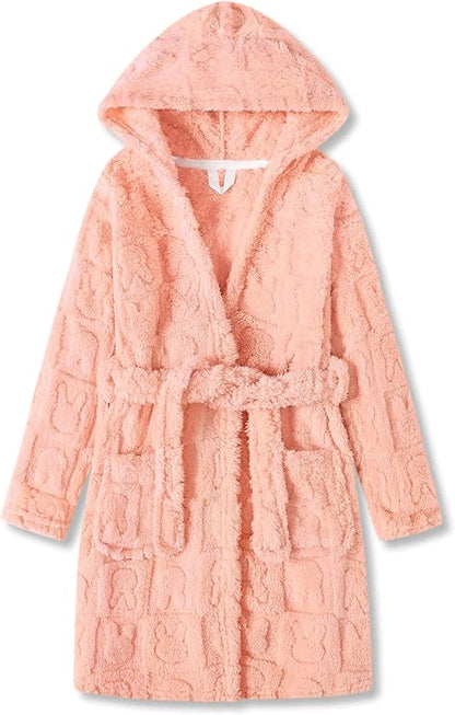 Kinderbadjas met Capuchon - Zachte Badjas voor Kinderen en Tieners