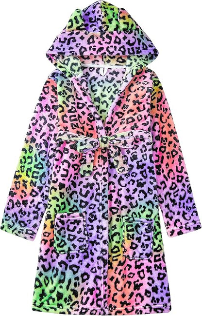 Kinderbadjas met Capuchon - Zachte Badjas voor Kinderen en Tieners