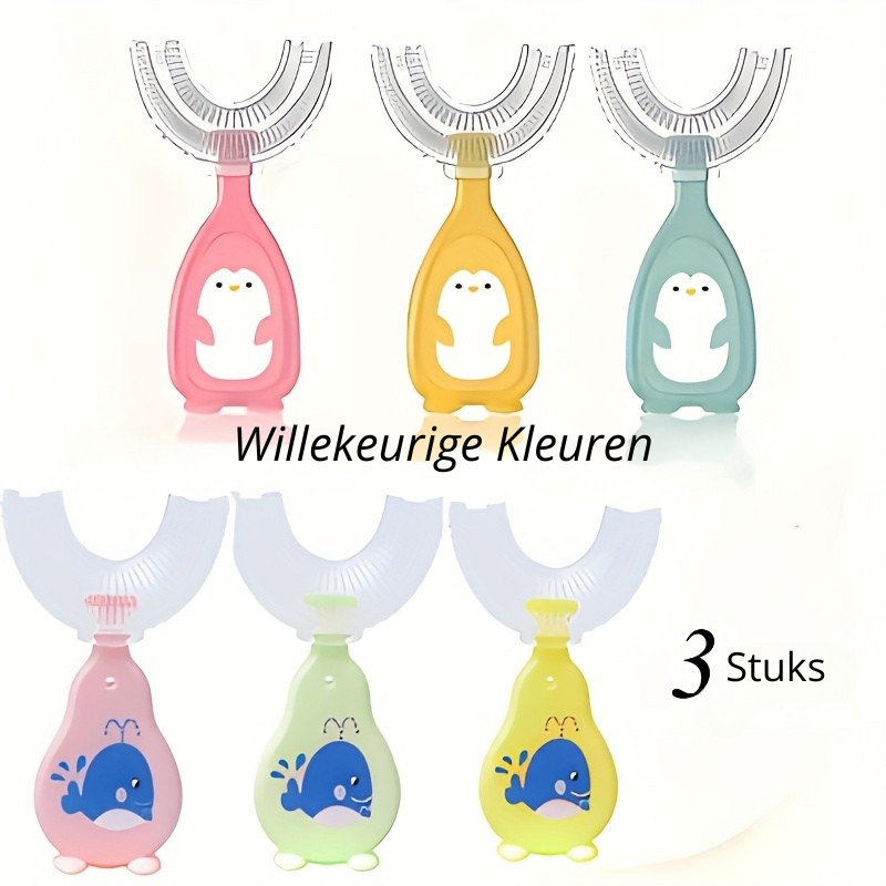 U-vormige Siliconen Tandenborstel