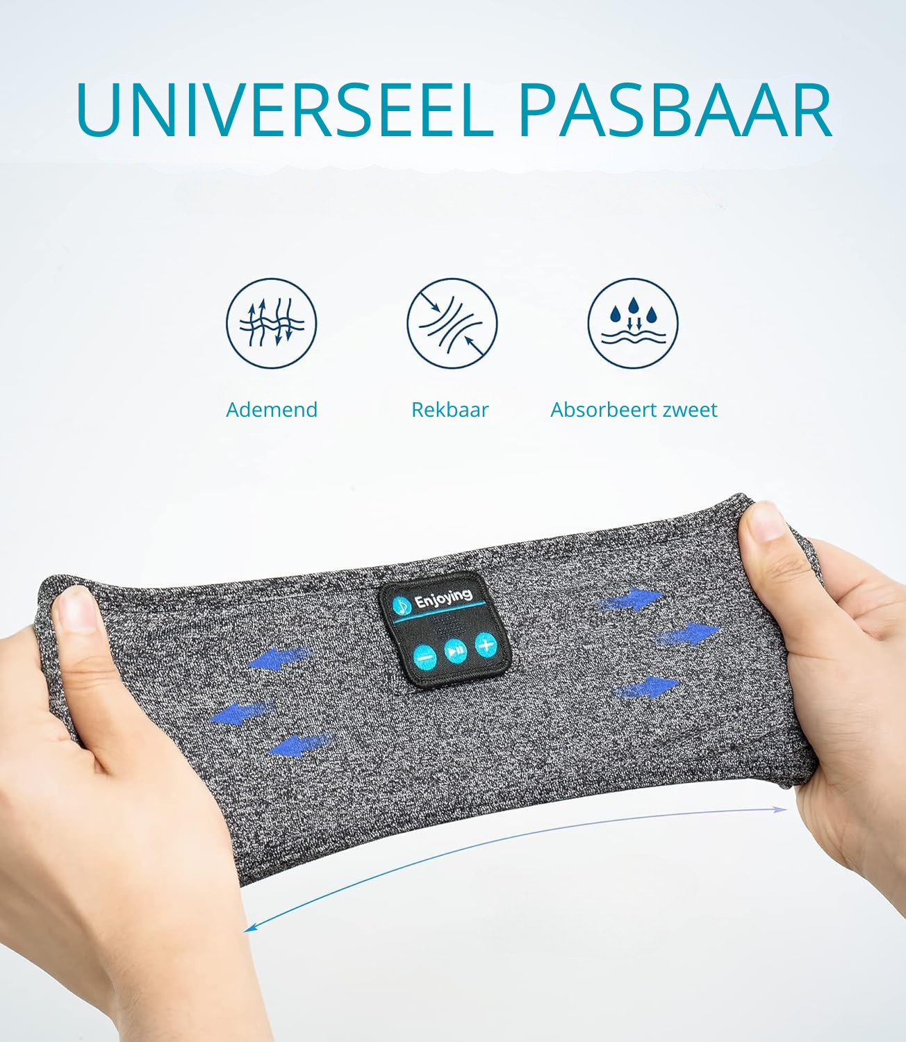 Avensza Soundband - Bluetooth Hoofdband voor Sport & Ontspanning