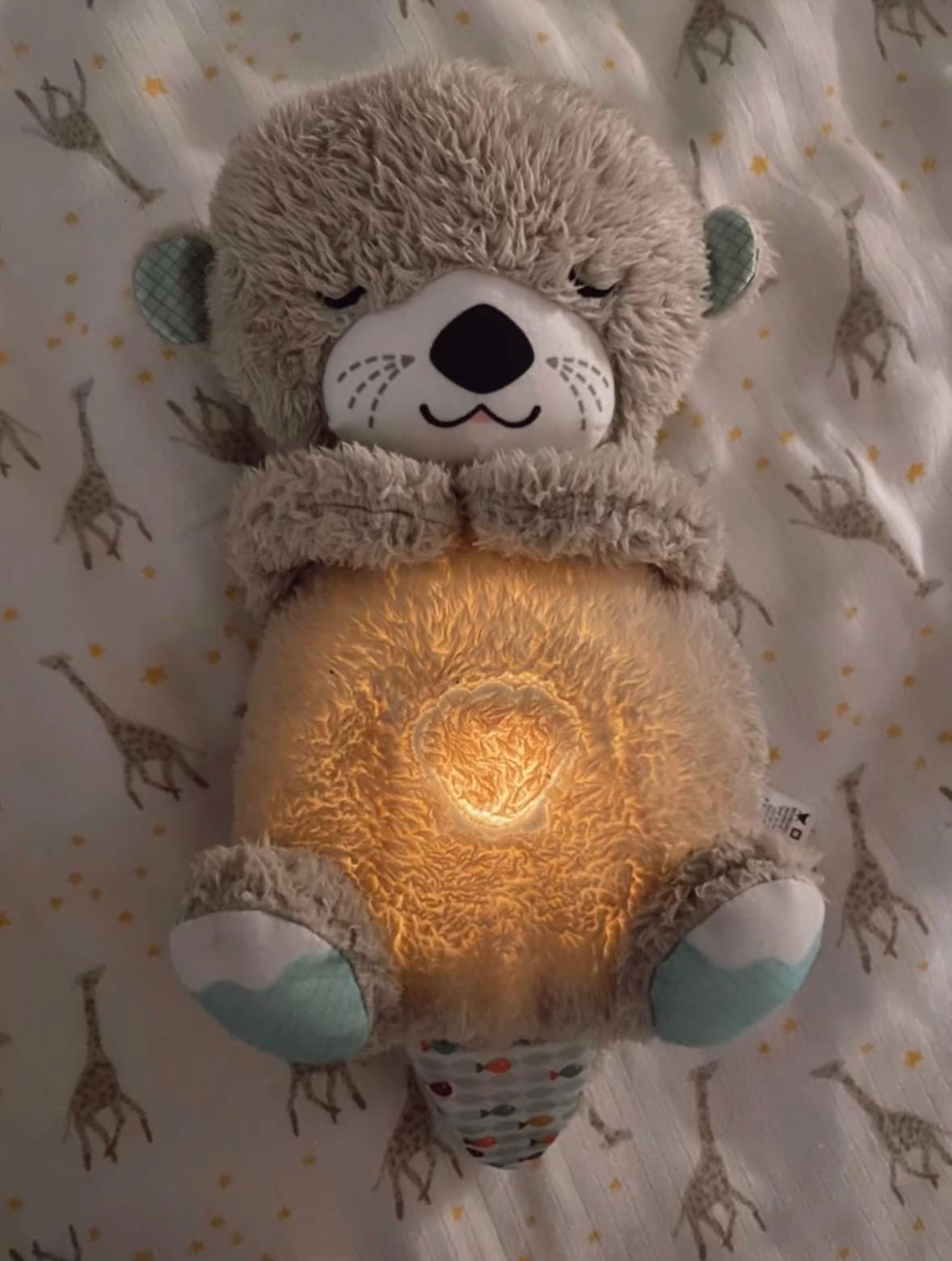 Ollie de Otter Slaapmaatje met Muziek, Licht & Ademhaling