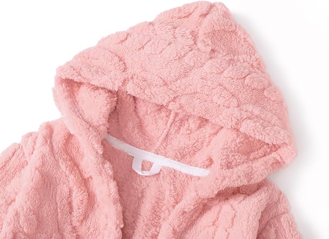 Kinderbadjas met Capuchon - Zachte Badjas voor Kinderen en Tieners