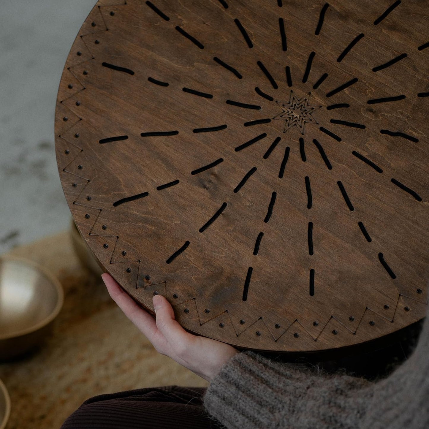 Ocean Drum Pro - Handgemaakt Sound Healing Instrument