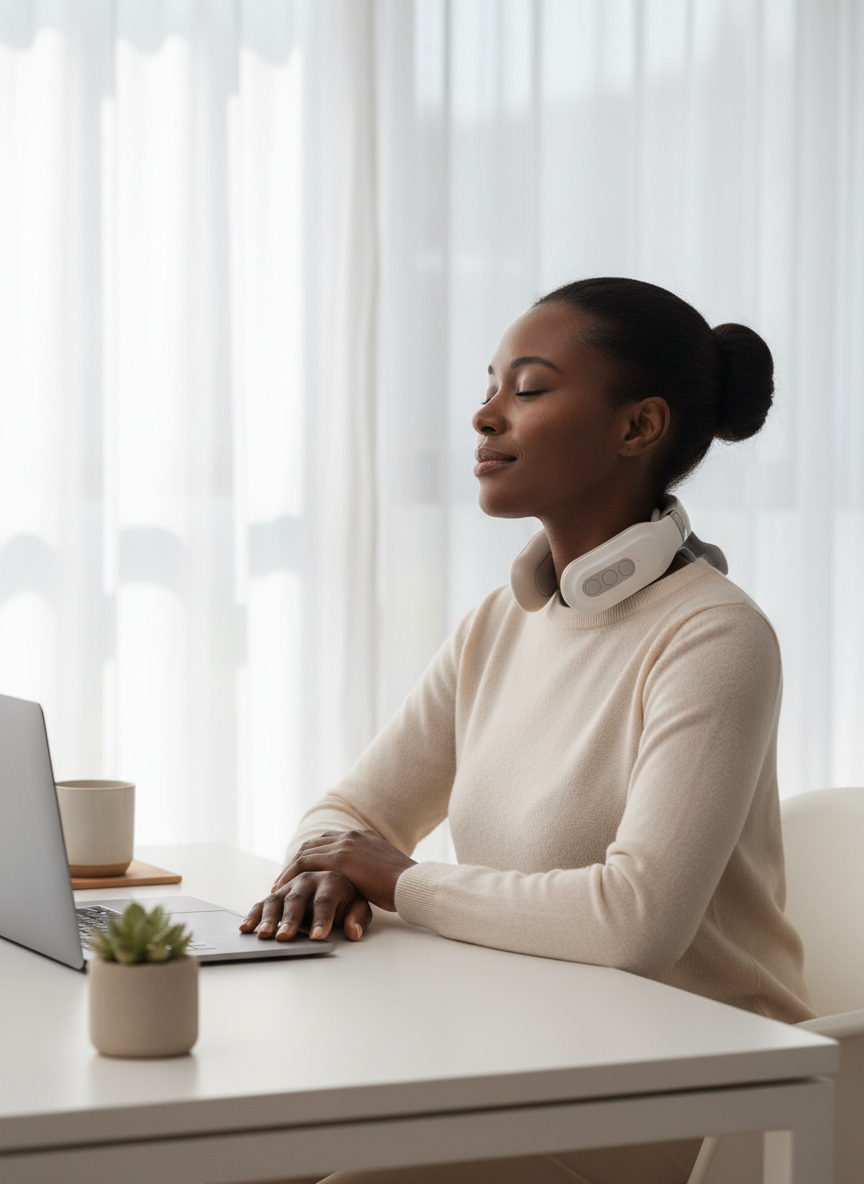 NeckRelief Pro thuiskantoor