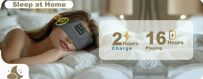 Slaap hoofdband met Charge in beige