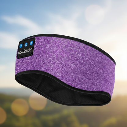 Slaapband met buitenlucht achtergrond