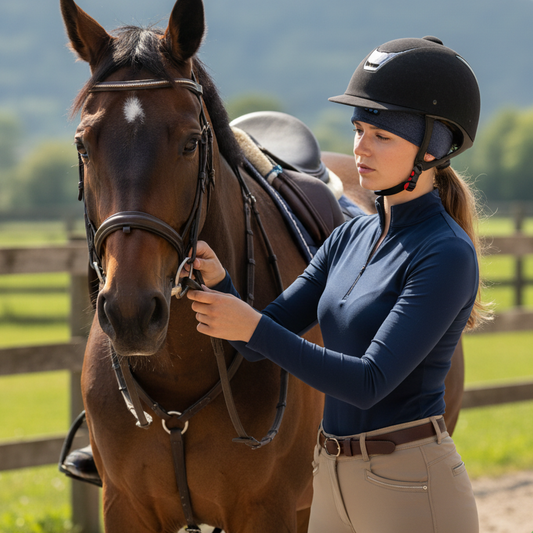 Soundband voor paardrijden advertentie