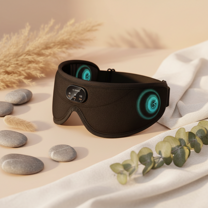 SoundMask - Bluetooth oogmasker met white noise