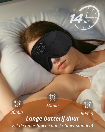 SoundMask - Bluetooth oogmasker met white noise
