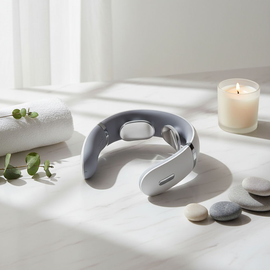 Wellness productfoto nekmassager