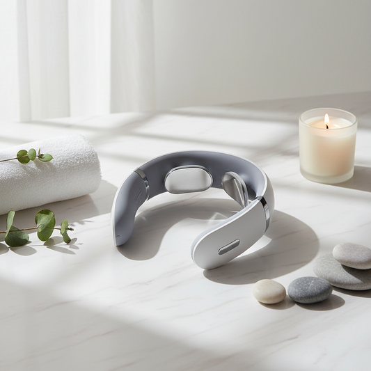 Wellness productfoto nekmassager